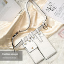 Silver Hardware Style Crossbody Waist Bag